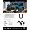 Attica 4X4 Fender Flares LED Lights, Black ATTFB01H102-BX-F